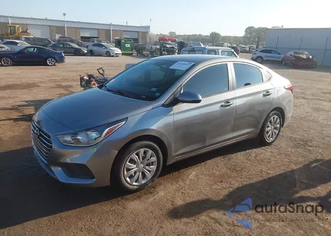 2021 Hyundai Accent Se из США, поврежденный, VIN 3KPC24A64ME144844